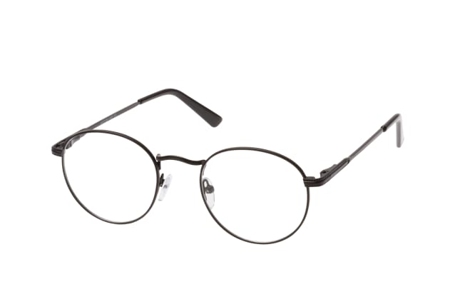 Mister Spex Collection Daniell 604 black, including lenses, ROUND Glasses, UNISEX