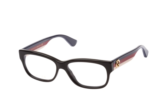 Gucci GG 0278O 001 small, including lenses, RECTANGLE Glasses, FEMALE