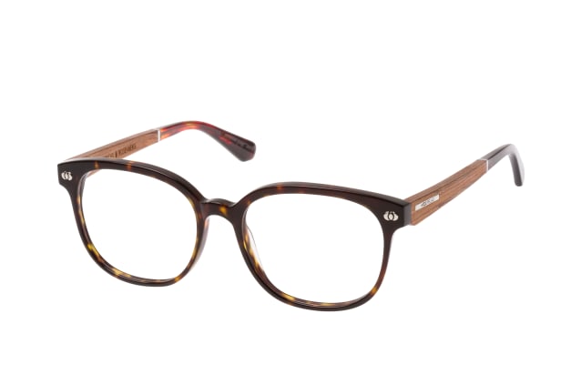 WOOD FELLAS Rosenberg 10945 zebrano, including lenses, BUTTERFLY Glasses, FEMALE