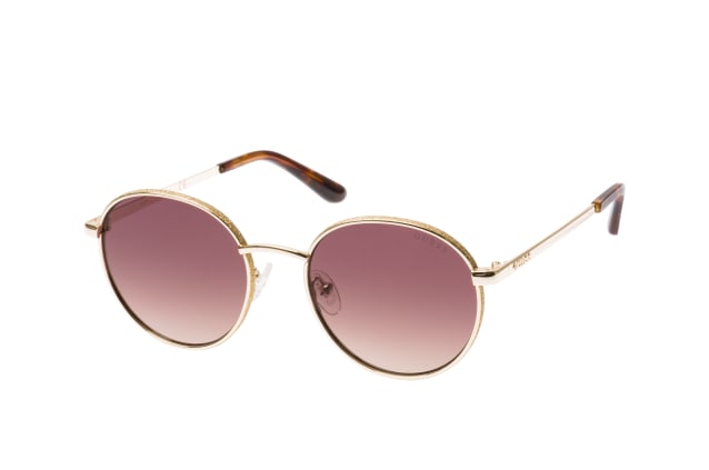 Guess GU 7556/S 32F, ROUND Sunglasses, FEMALE