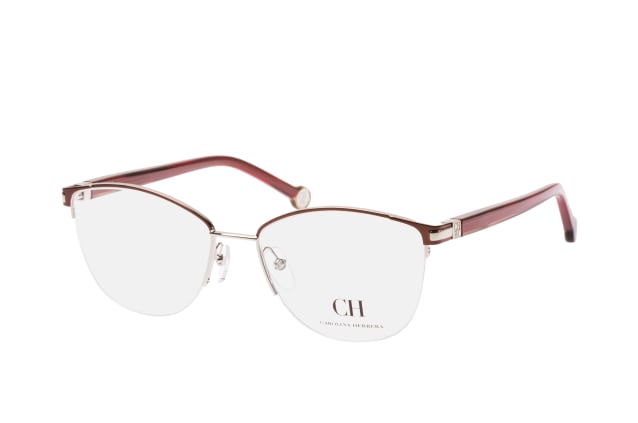 Carolina Herrera VHE 112 0482, including lenses, BUTTERFLY Glasses, FEMALE