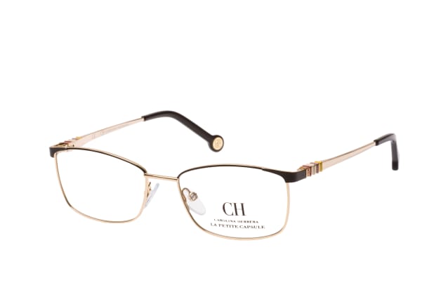 Carolina Herrera VHE 114L 0301, including lenses, RECTANGLE Glasses, FEMALE