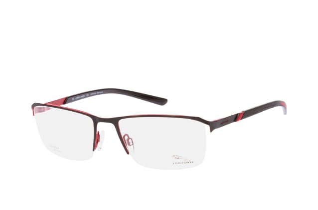 Jaguar 33593 1068, including lenses, RECTANGLE Glasses, MALE