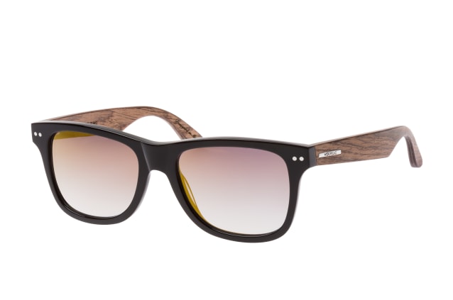 WOOD FELLAS Plassenburg 10778 Walnut, SQUARE Sunglasses, UNISEX, available with prescription