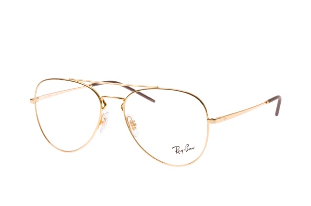 Ray-Ban RX 6413 2500 large, including lenses, AVIATOR Glasses, UNISEX