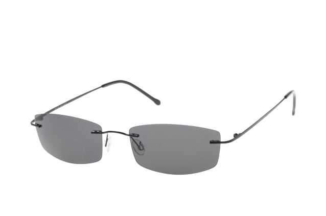 Aspect by Mister Spex Pickard 2067 001, RECTANGLE Sunglasses, UNISEX, polarised, available with prescription