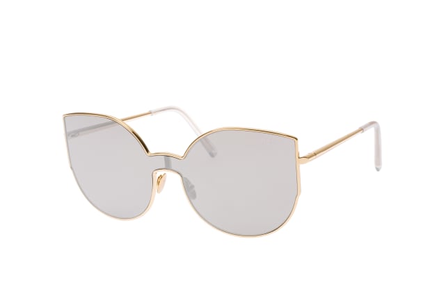 Super by Retrosuperfuture Lenz Lucia Silver J7C/R, SINGLELENS Sunglasses, FEMALE