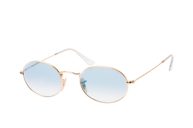 Ray-Ban Oval RB 3547N 001/3F, ROUND Sunglasses, UNISEX, available with prescription