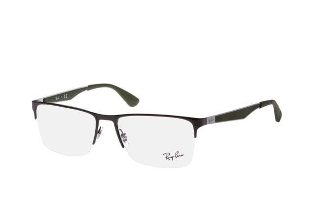 Ray-Ban RX 6335 3010, including lenses, RECTANGLE Glasses, MALE