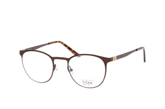 Ultralight Titan Theden 1182 003, including lenses, ROUND Glasses, UNISEX