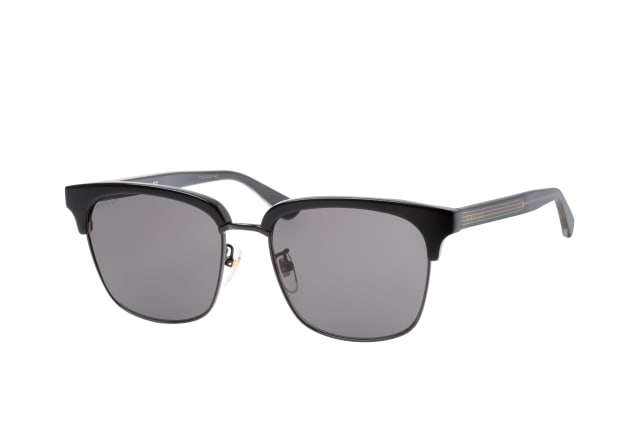 Gucci GG 0382S 001, BROWLINE Sunglasses, MALE, available with prescription