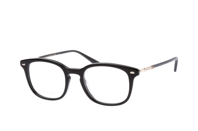 Gucci GG 0390O 001, including lenses, SQUARE Glasses, MALE