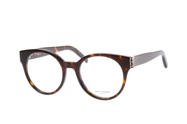 Saint Laurent SL M32 004, including lenses, ROUND Glasses, FEMALE