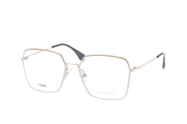 Fendi FF 0333 3YG, including lenses, SQUARE Glasses, FEMALE