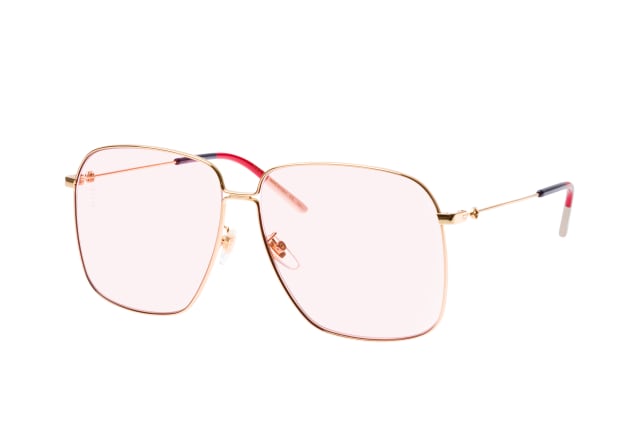 Gucci GG 0394S 004, AVIATOR Sunglasses, FEMALE