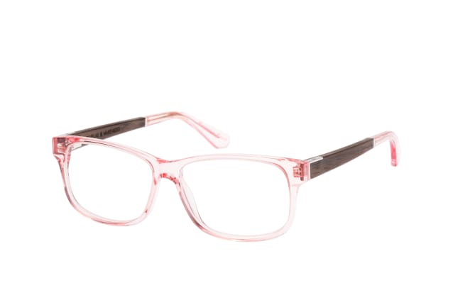 WOOD FELLAS Marienberg 10994 black/oak, inkl. Gläser, SQUARE Brille, Damen