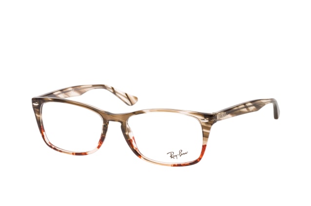 Ray-Ban RX 5228M 5837, including lenses, RECTANGLE Glasses, UNISEX