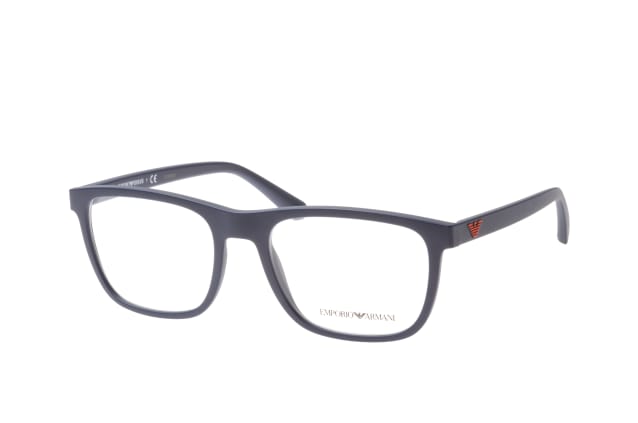 Emporio Armani EA 3140 5719, including lenses, SQUARE Glasses, MALE