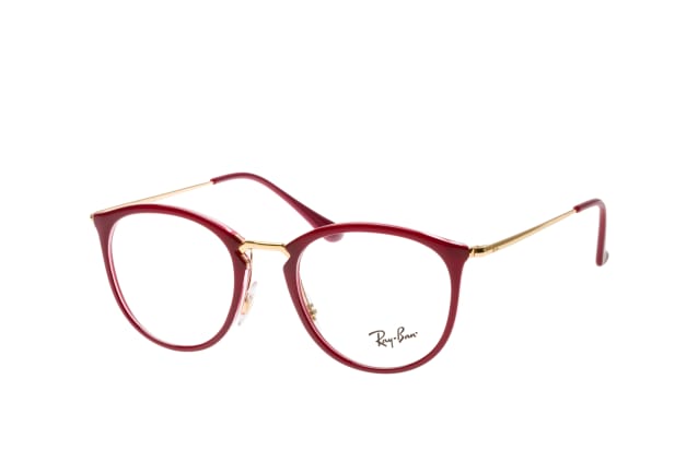 Ray-Ban RX 7140 5854 small, including lenses, ROUND Glasses, FEMALE