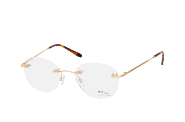 Jaguar 33709 6000, including lenses, ROUND Glasses, MALE