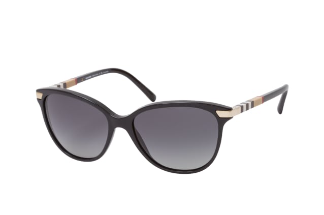 Burberry BE 4216 3001/T3, BUTTERFLY Sunglasses, FEMALE, polarised, available with prescription