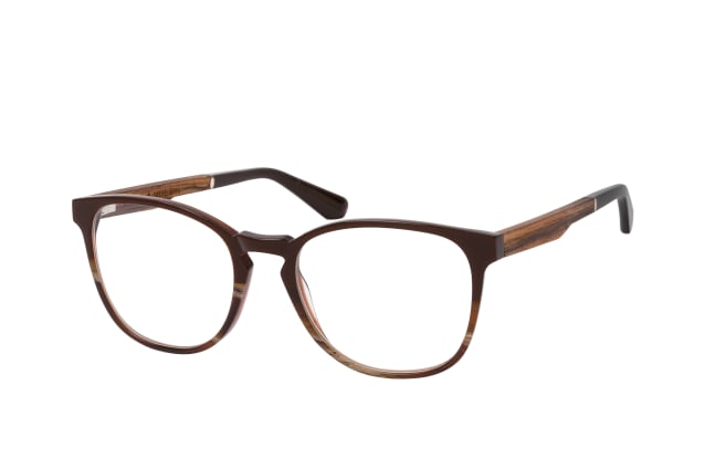 WOOD FELLAS Greifenberg 10964 5916, including lenses, SQUARE Glasses, FEMALE