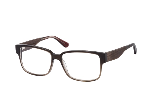 WOOD FELLAS Ringberg 10966 5922, including lenses, SQUARE Glasses, MALE