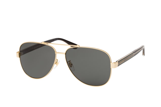 Gucci GG 0528S 006, AVIATOR Sunglasses, MALE