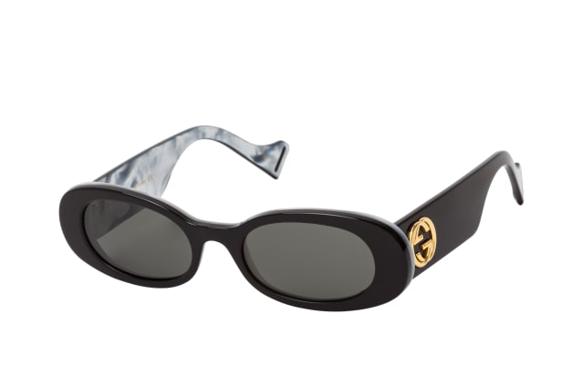 Gucci GG 0517S 001, ROUND Sunglasses, FEMALE, available with prescription