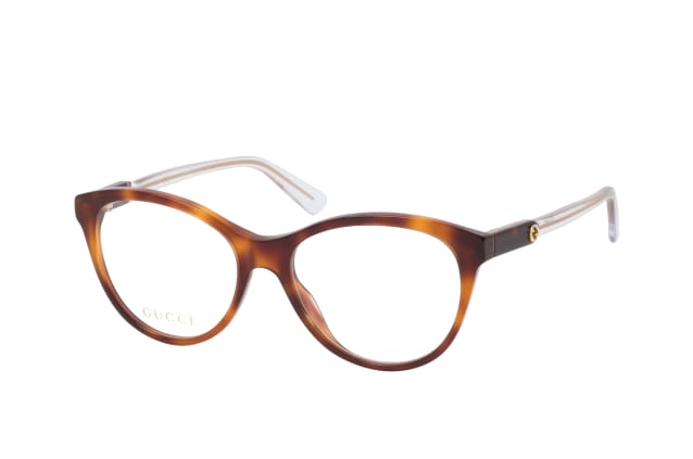 Gucci GG 0486O 003, including lenses, BUTTERFLY Glasses, FEMALE