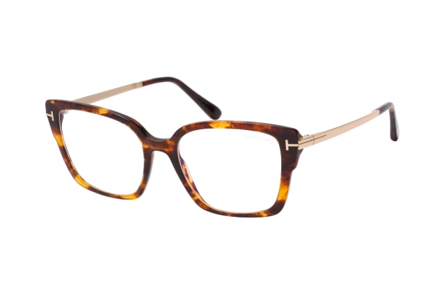 Tom Ford FT 5579-B 52, including lenses, SQUARE Glasses, FEMALE