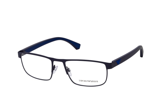 Emporio Armani EA 1086 3267, including lenses, RECTANGLE Glasses, MALE