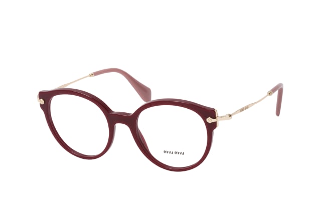 Miu Miu MU 04PV USH1O1, including lenses, ROUND Glasses, FEMALE