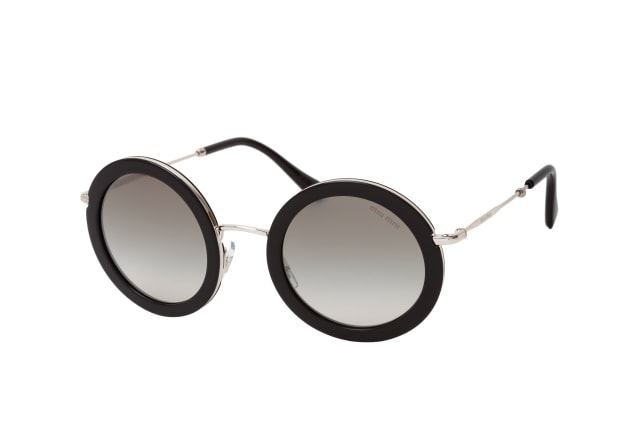 Miu Miu MU 59US 1AB5O0, ROUND Sunglasses, FEMALE