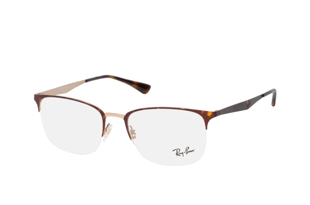 Ray-Ban RX 6433 3001, including lenses, SQUARE Glasses, FEMALE