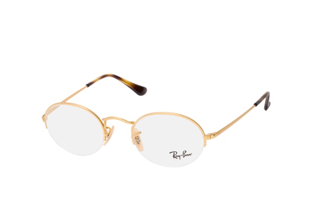 Ray-Ban RX 6547 3033 S, including lenses, ROUND Glasses, UNISEX