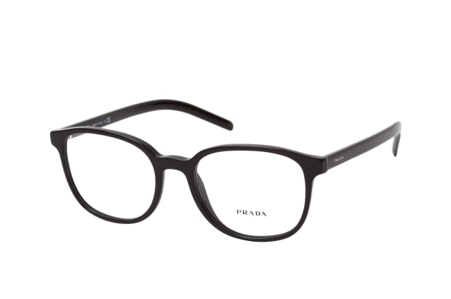 Prada PR 07 XV 1AB1O1, including lenses, SQUARE Glasses, FEMALE