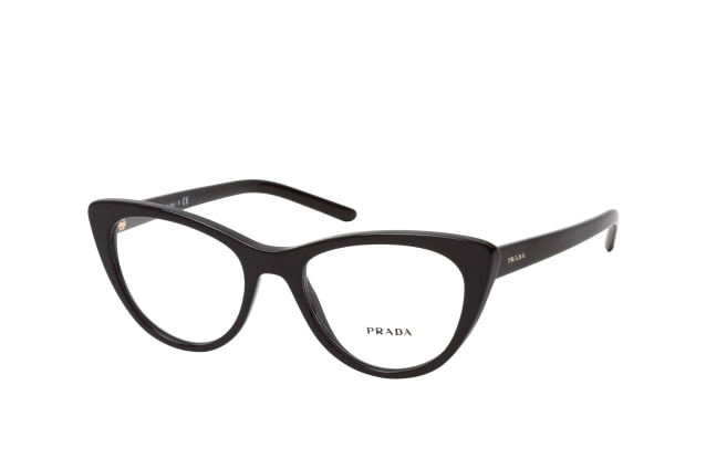 Prada MILLENNIALS PR 05XV 1AB1O1, including lenses, BUTTERFLY Glasses, FEMALE