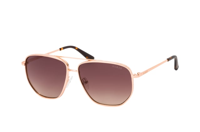 Guess GU 7635 33F, SQUARE Sunglasses, FEMALE, available with prescription