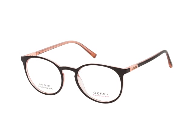 Guess GU 3045 001, including lenses, ROUND Glasses, FEMALE