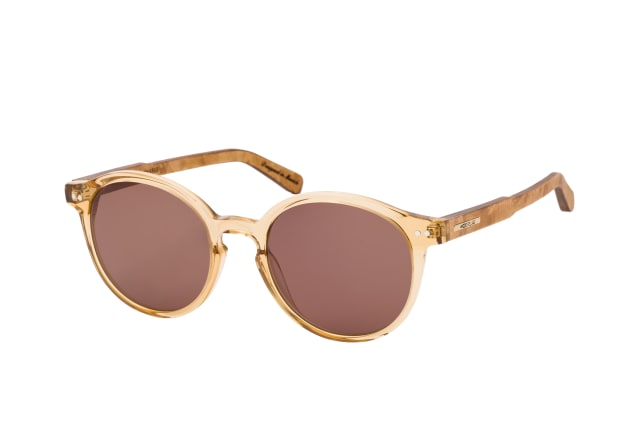 WOOD FELLAS Leuchtenberg 10793 curied lt., ROUND Sunglasses, UNISEX, available with prescription