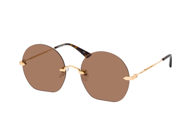 McQ MQ 0224SA 002, ROUND Sunglasses, FEMALE