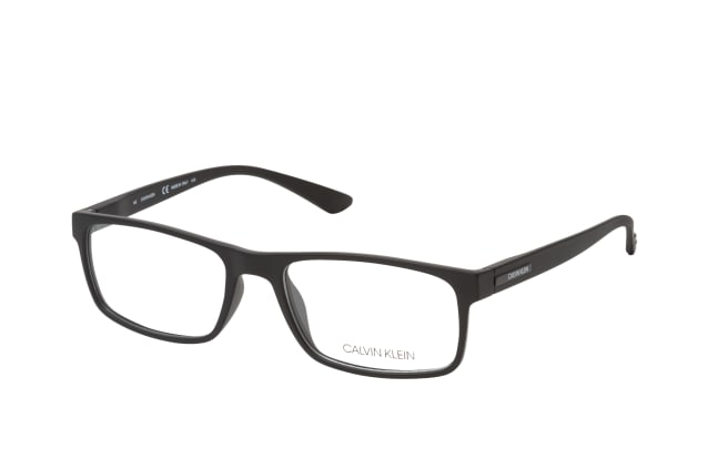 Calvin Klein CK 19569 001, including lenses, RECTANGLE Glasses, MALE