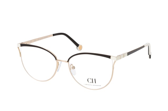 Carolina Herrera VHE 156 301Y, including lenses, BUTTERFLY Glasses, FEMALE