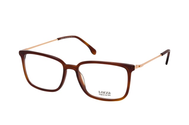 lozza zilo ultrlgh. 13 vl 4222 08xw, including lenses, square glasses, male
