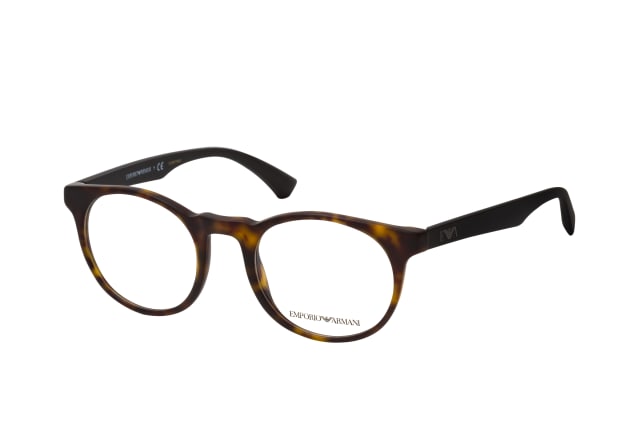 Emporio Armani EA 3156 5089, including lenses, ROUND Glasses, MALE