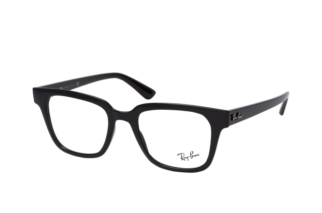 Ray-Ban RX 4323V 2000, including lenses, SQUARE Glasses, UNISEX