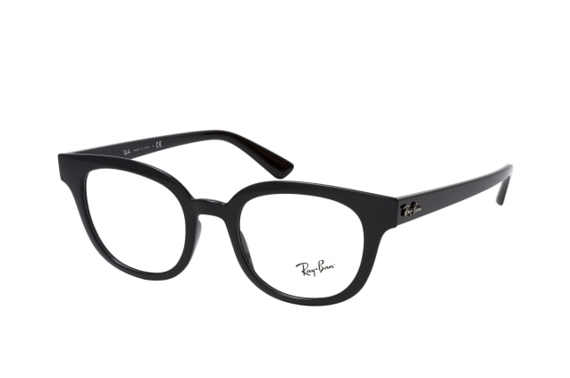 Ray-Ban RX 4324V 2000, including lenses, ROUND Glasses, UNISEX