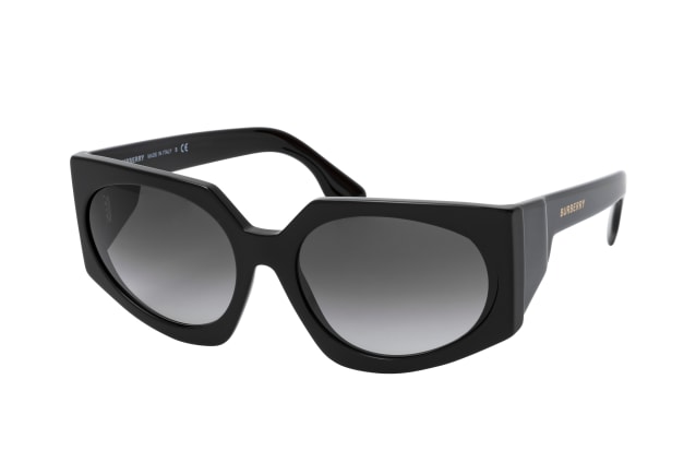 Burberry BE 4306 3001/8G, BUTTERFLY Sunglasses, FEMALE