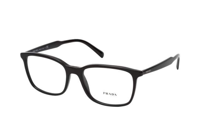 Prada PR 13XV 1AB1, including lenses, SQUARE Glasses, MALE